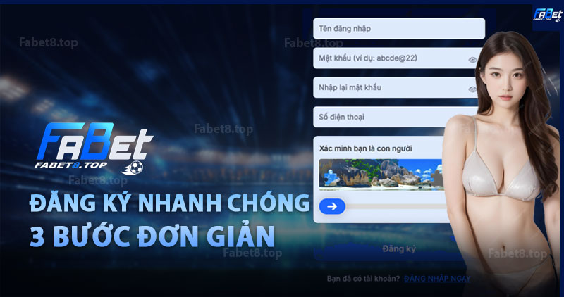 Hướng dẫn đăng ký tài khoản nhanh chóng trong 3 bước đơn giản